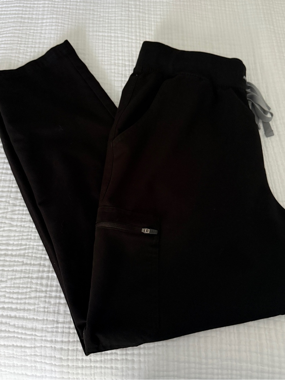 Figs Yola Scrub Pants Black